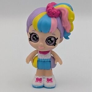 Kindi Kids Minis Rainbow Kate 3.5 inch Bobble Head Figure Posable Doll Toy Moose
